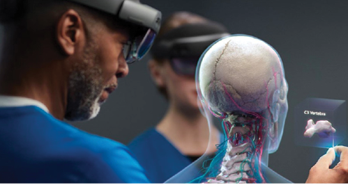 Mixed Reality Anatomical 3D model (as advertised)